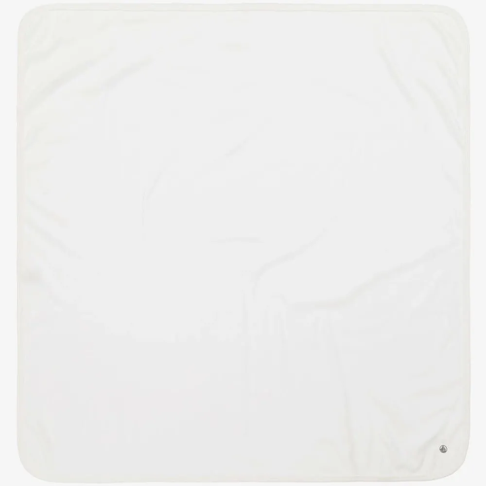 Petit Bateau Babysuits*Ivory Cotton Bunny Babygrow Set