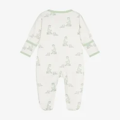Kissy Love Gifts|Babysuits*Ivory Cotton Giraffe Happiness Babygrow