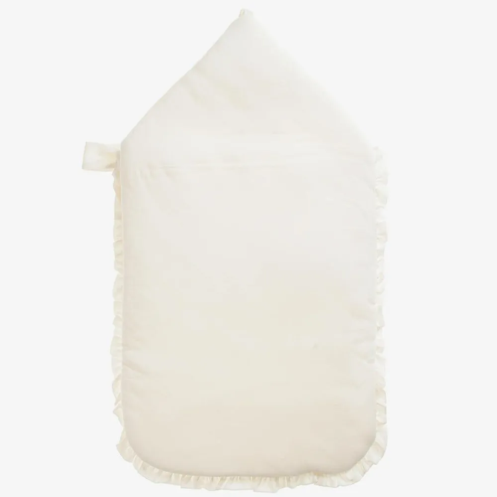 Nanán Nests*Ivory Cotton Jersey Baby Nest (80cm)