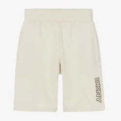 DKNY Shorts|Shorts*Ivory Cotton Jersey Shorts