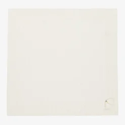 Dr. Kid Blankets & Shawls*Ivory Cotton Knit Baby Blanket (92cm)