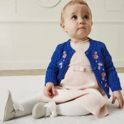 Falke Tights*Ivory Cotton Knit Baby Tights