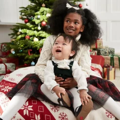 Tartine et Chocolat Tights*Ivory Cotton Tights