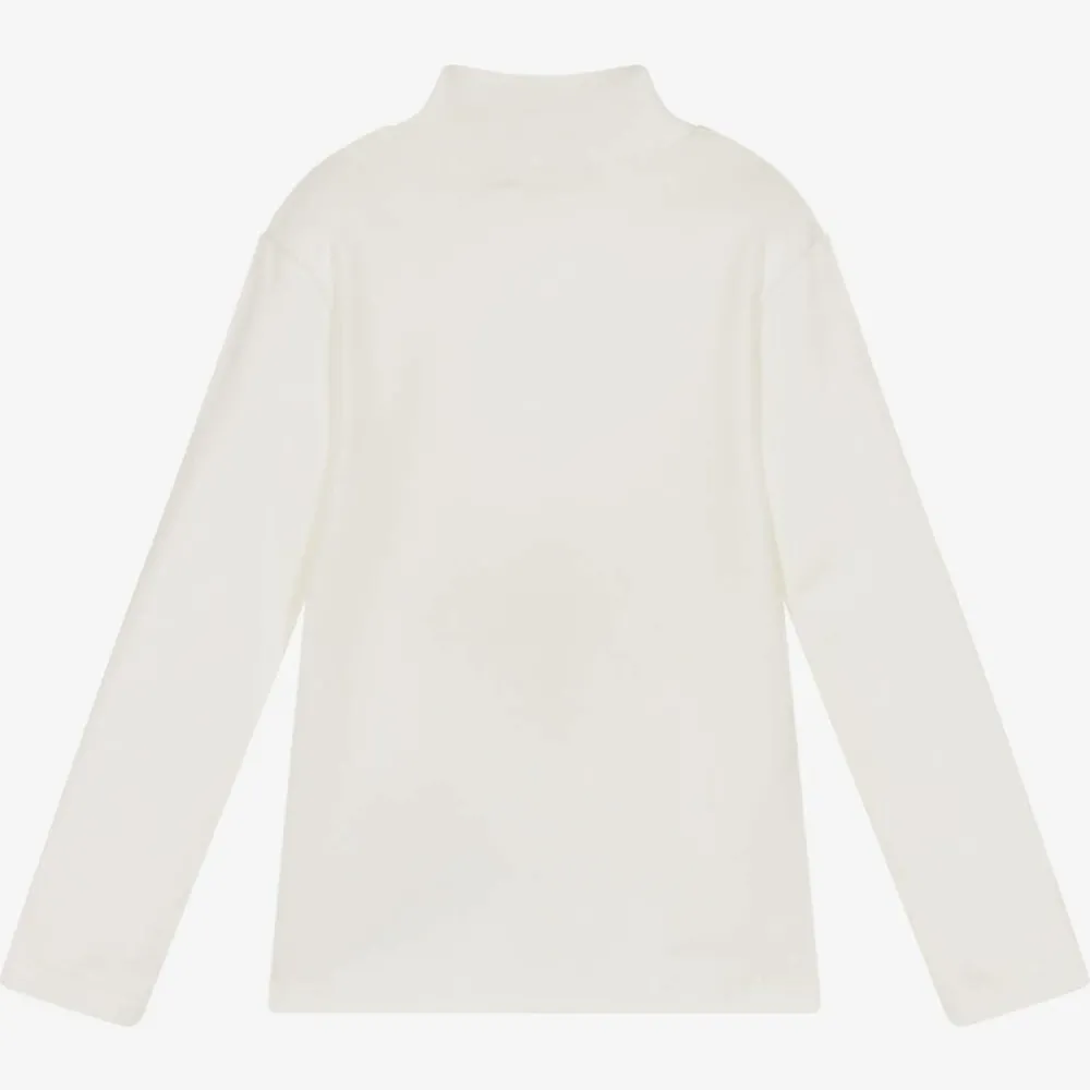 Everything Must Change Tops*Ivory Cotton Turtleneck Top