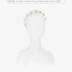 Sienna Likes To Party Hair Accessories*Ivory Crystal & Pearl Hairband
