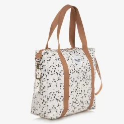 Elodie Bags*Ivory Dalmatian Print Changing Bag (49cm)