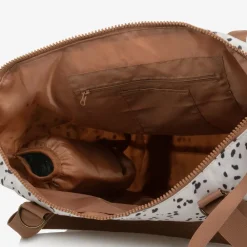 Elodie Bags*Ivory Dalmatian Print Changing Bag (49cm)