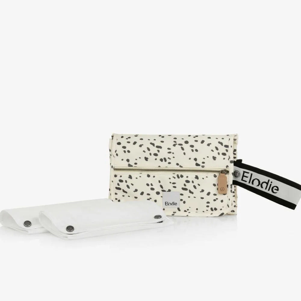 Elodie Nursery Accessories*Ivory Dalmatian Print Changing Mat (84cm)