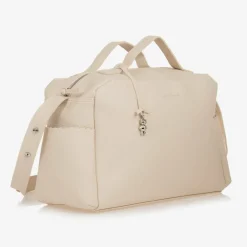 Pasito a Pasito Gifts*Ivory Faux Leather Changing Bag (35cm)