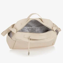Pasito a Pasito Gifts*Ivory Faux Leather Changing Bag (35cm)
