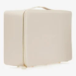 Bonpoint Bags*Ivory Faux Leather Suitcase (42cm)