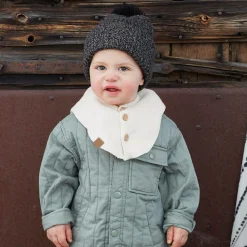 Elodie Scarves|Scarves*Ivory Faux Shearling Collar