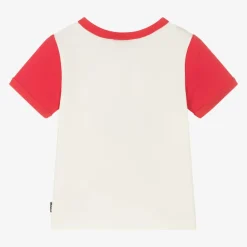 Rock Your Baby Tops*Ivory Festive Cotton T-Shirt
