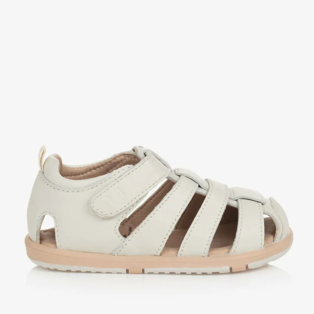 Old Soles First Walkers|First Walkers*Ivory Leather Baby Sandals