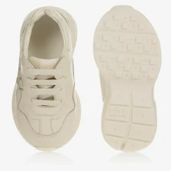 Gucci Trainers|Trainers*Ivory Leather Rhyton Trainers