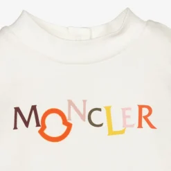 Moncler Enfant Outfit Sets*Ivory Logo Leggings Set