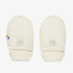 Joha Gloves & Mittens|Gloves & Mittens*Ivory Merino Wool Baby Mittens