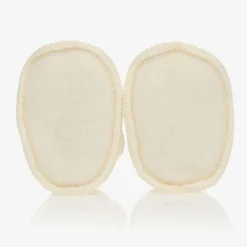 Joha Booties|Booties*Ivory Merino Wool Booties