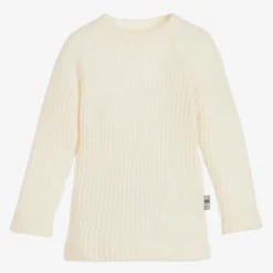 Joha Tops|Tops*Ivory Merino Wool Sweater