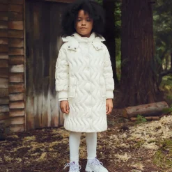 Moncler Enfant Leggings*Ivory Milano Jersey Leggings