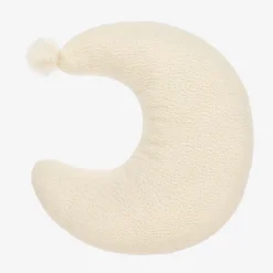 Jamiks Gifts|Nursery Accessories*Ivory Moon Bouclé Fleece Nursing Pillow (52cm)
