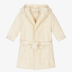 NaturaPura Towels & Robes|Nightwear*Ivory Organic Cotton Baby Bathrobe