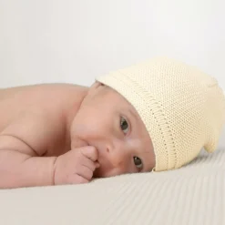 NaturaPura Hats|Hats*Ivory Organic Cotton Knit Hat