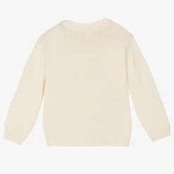 NaturaPura Tops*Ivory Organic Cotton Sweater