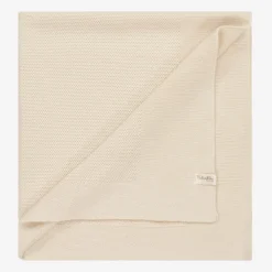 NaturaPura Blankets & Shawls*Ivory Organic Cotton-Knit Blanket (100cm)