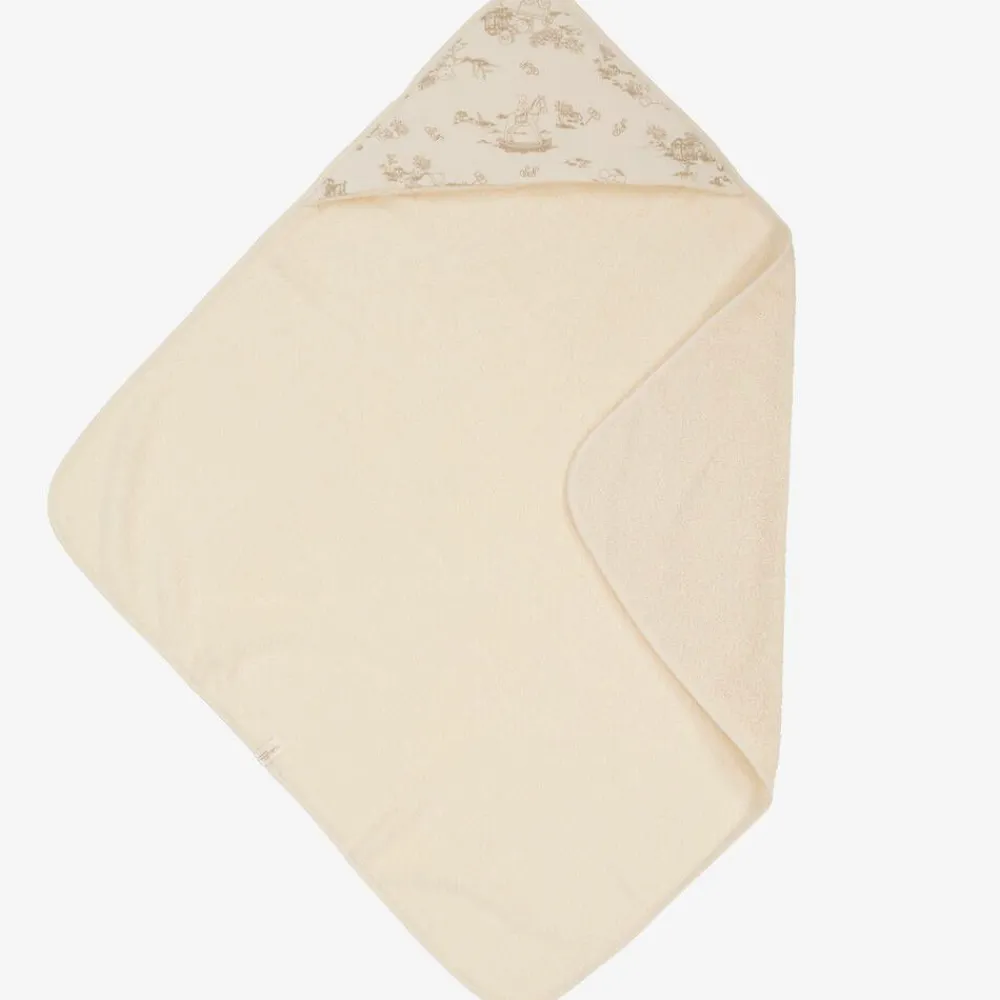 NaturaPura Towels & Robes*Ivory Organic Hooded Towel (75cm)