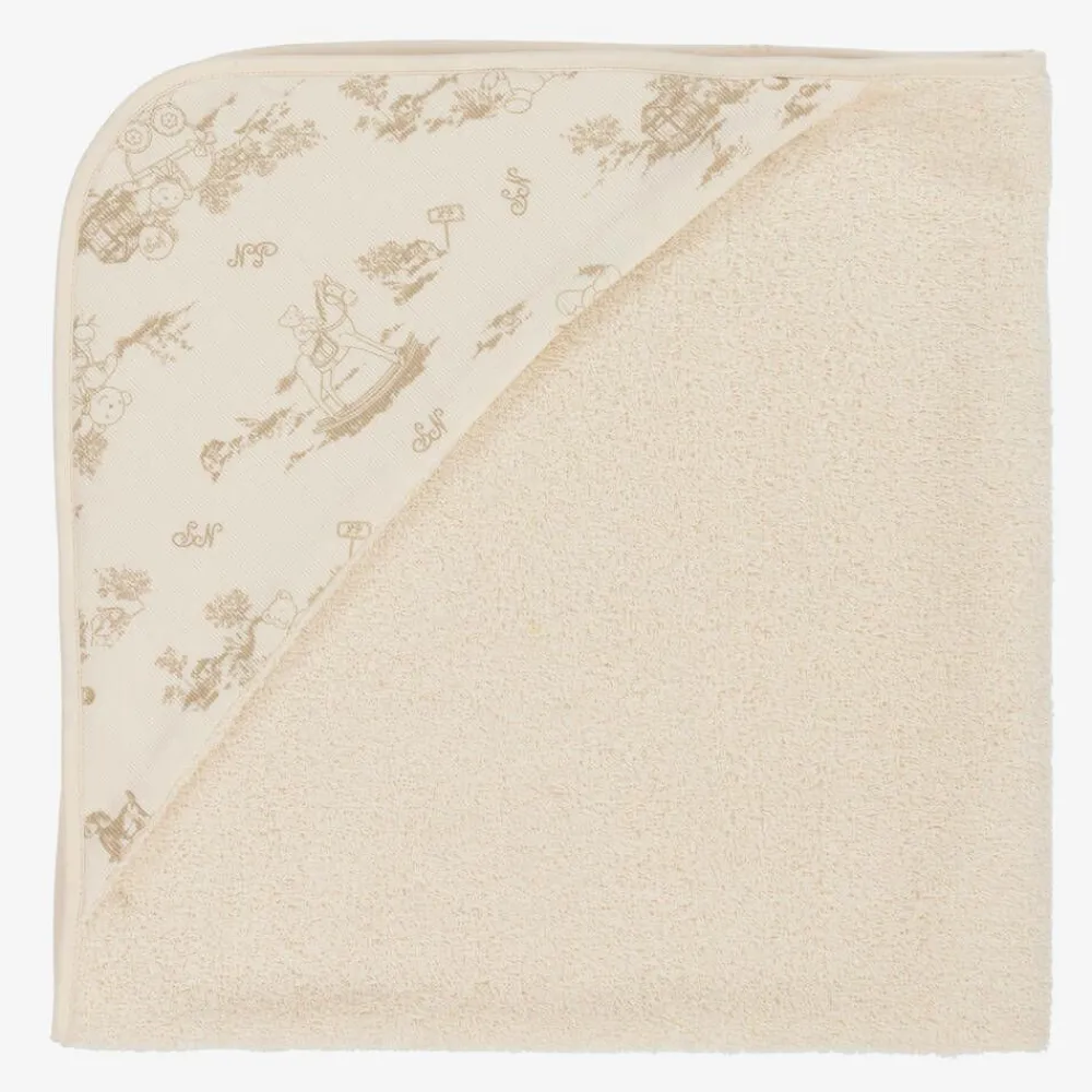 NaturaPura Towels & Robes*Ivory Organic Hooded Towel (75cm)