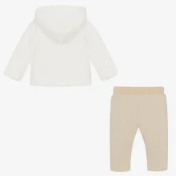 Sofija Coats & Jackets|Coats & Jackets*Ivory Padded Baby Pram Coat & Trouser Set