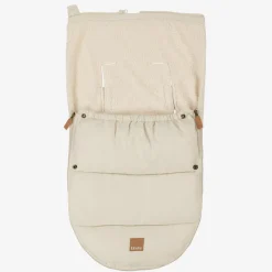 Elodie Footmuffs*Ivory Padded Car Seat Baby Nest (80cm)