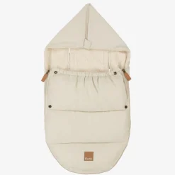 Elodie Footmuffs*Ivory Padded Car Seat Baby Nest (80cm)