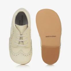 Childrens Classics Brogues|Brogues*Ivory Patent Leather Boots