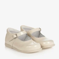 Childrens Classics Bar Shoes*Ivory Patent Leather Shoes