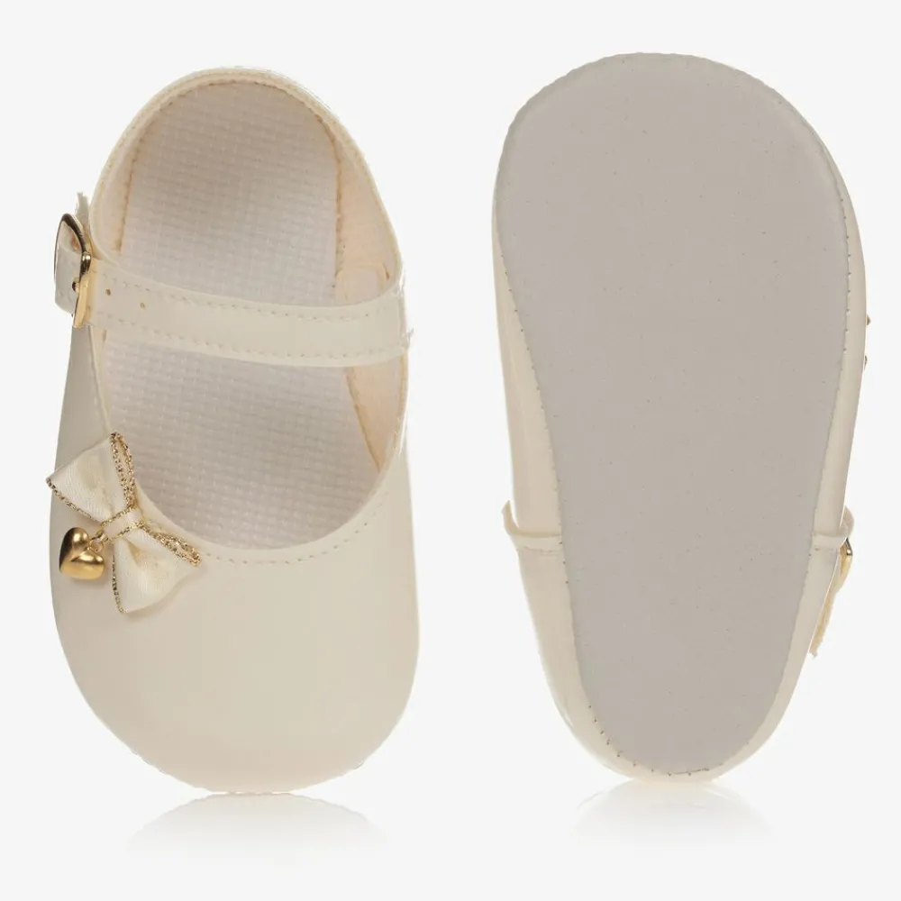 Early Days Pre Walkers|Pre Walkers*Ivory Patent Pre-Walker Shoes