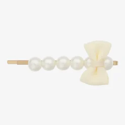 Milledeux Hair Accessories*Ivory Pearl Hair Clip (5cm)