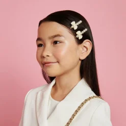 Milledeux Hair Accessories*Ivory Pearl Hair Clip (5cm)