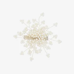 Sienna Likes To Party Hair Accessories*Ivory Pearl Hair Clip (9cm)
