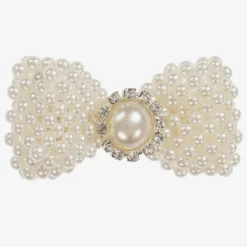 Cute Cute Hair Accessories*Ivory Pearl Hair Clip (6cm)