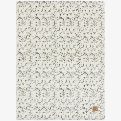 Elodie Blankets & Shawls*Ivory Plush Dalmation Print Blanket (98cm) DalmationDots