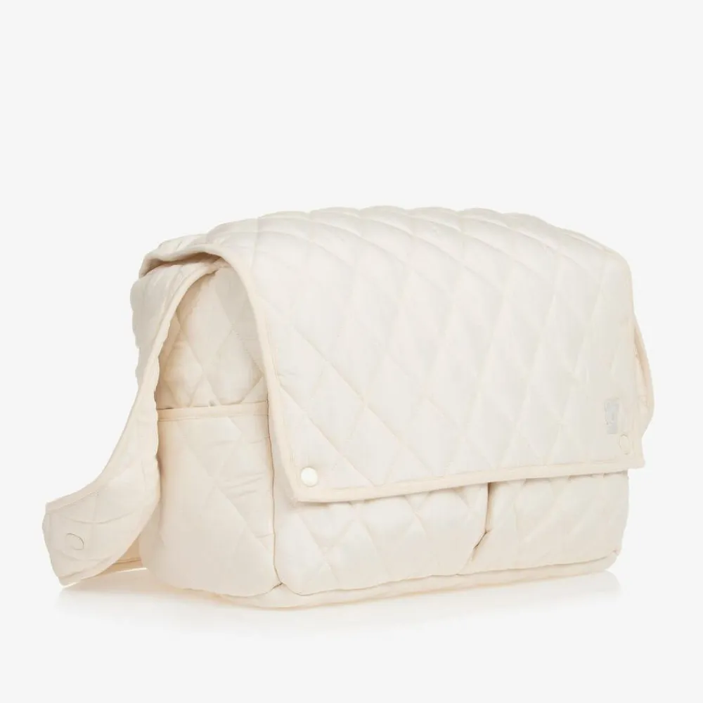 Guess Gifts*Ivory Quilted Changing Bag (36cm)