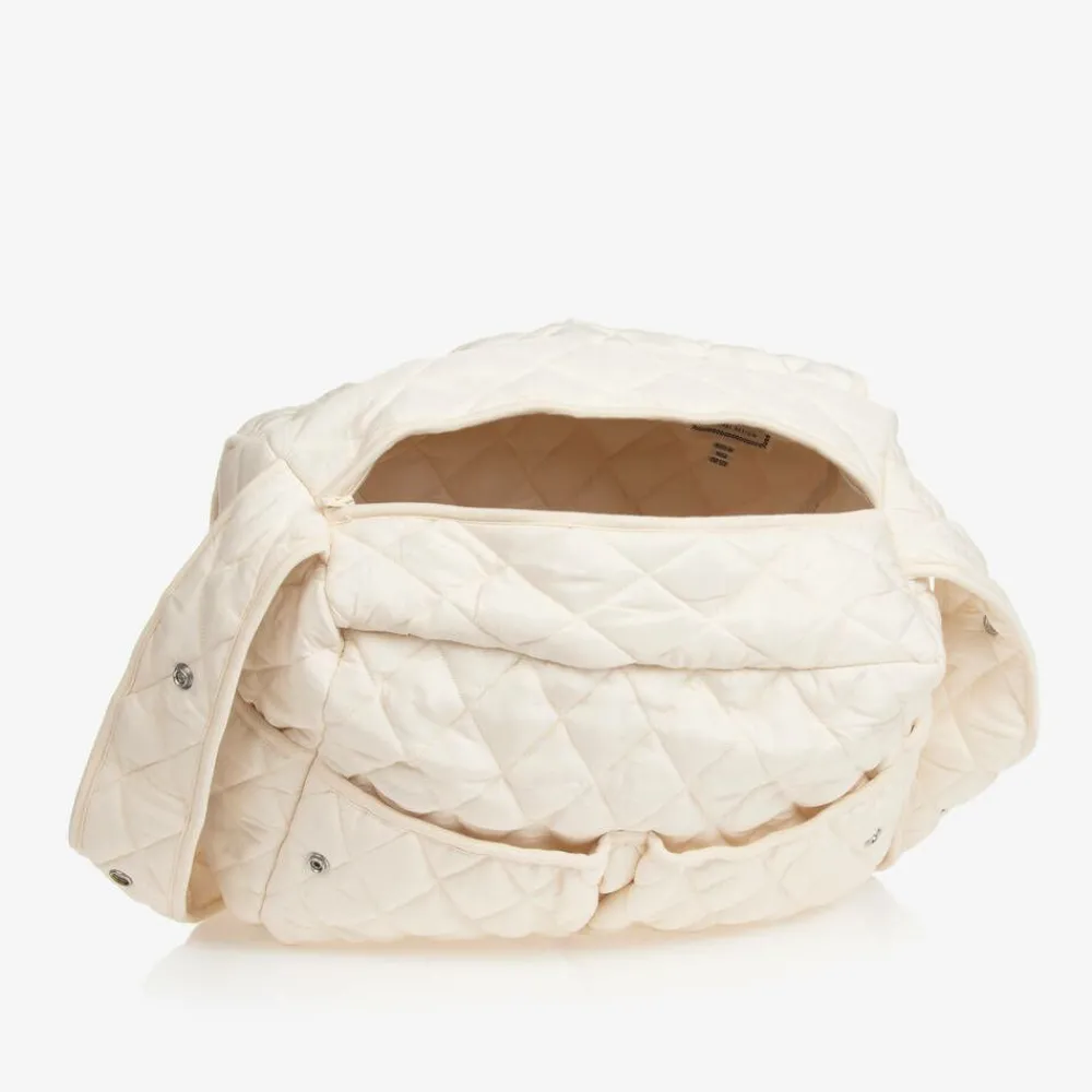 Guess Gifts*Ivory Quilted Changing Bag (36cm)