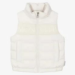 Moncler Enfant Coats & Jackets|Coats & Jackets*Ivory Rafael Down Gilet