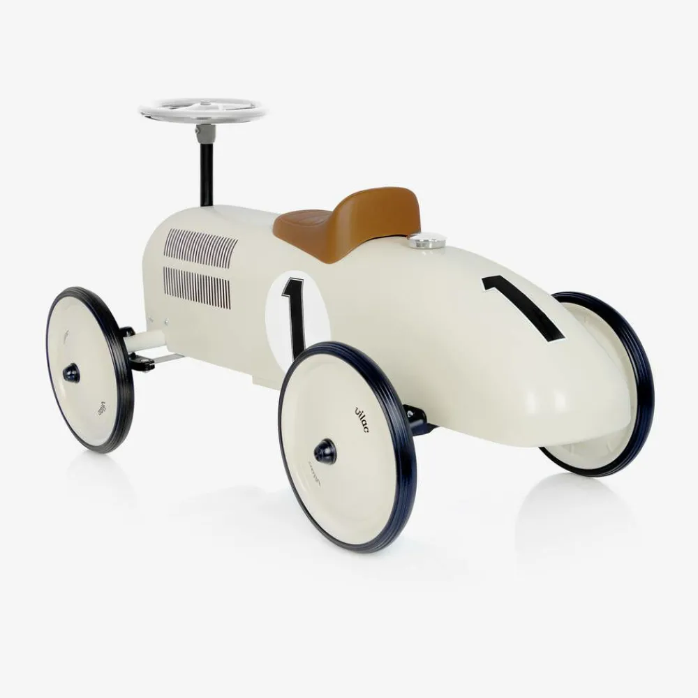 Vilac Gifts*Ivory Ride-On Vintage Car (76cm)
