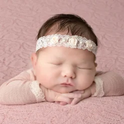 Cute Cute Hair Accessories|Hair Accessories*Ivory Rose & Pearl Headband