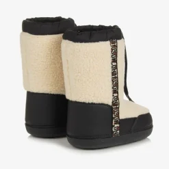 Moschino Snow Boots|Snow Boots*Ivory Sherpa Fleece Snow Boots