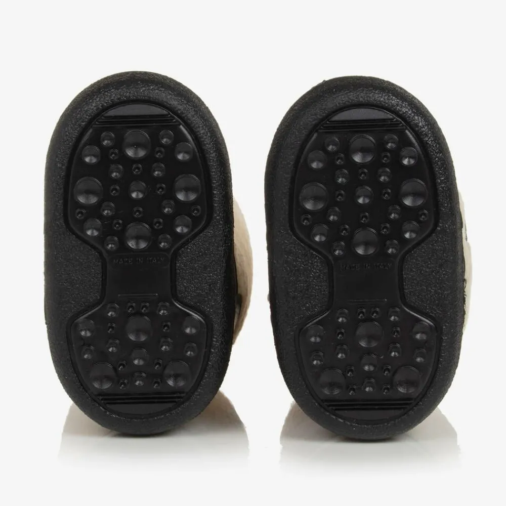 Moschino Snow Boots|Snow Boots*Ivory Sherpa Fleece Snow Boots