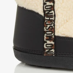 Moschino Snow Boots|Snow Boots*Ivory Sherpa Fleece Snow Boots